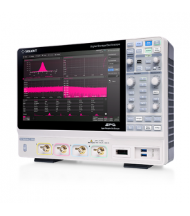 Vue de l'oscilloscope siglent SDS6204A