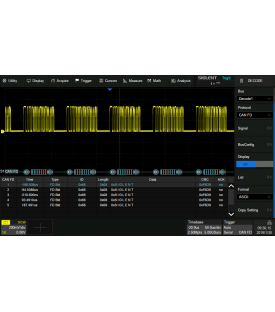 SDS-6000Pro-CANFD-Déclenchement et décodage  CAN FD