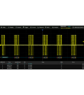 SDS5000HD-ARINC-Déclenchement et décodage bus ARINC 429 pour...
