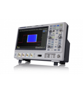 Vue de côté de l'oscilloscope siglent SDS2354X-Plus