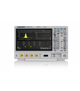 Vue de la face avant de l'oscilloscope siglent SDS2354X-Plus