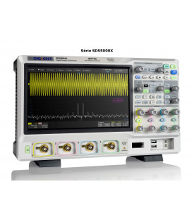 Vue du côté droit de l'oscilloscope siglent SDS5034X